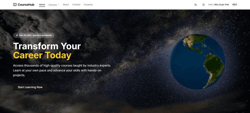 CourseHub - Learning Management System
